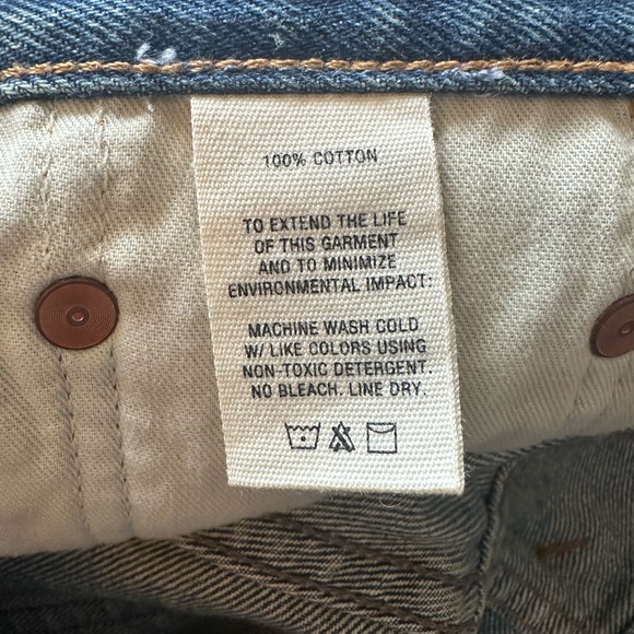 NWT Alex Mill The Bev Relaxed Jeans vintage dark indigo size 29 - Picture 4 of 11